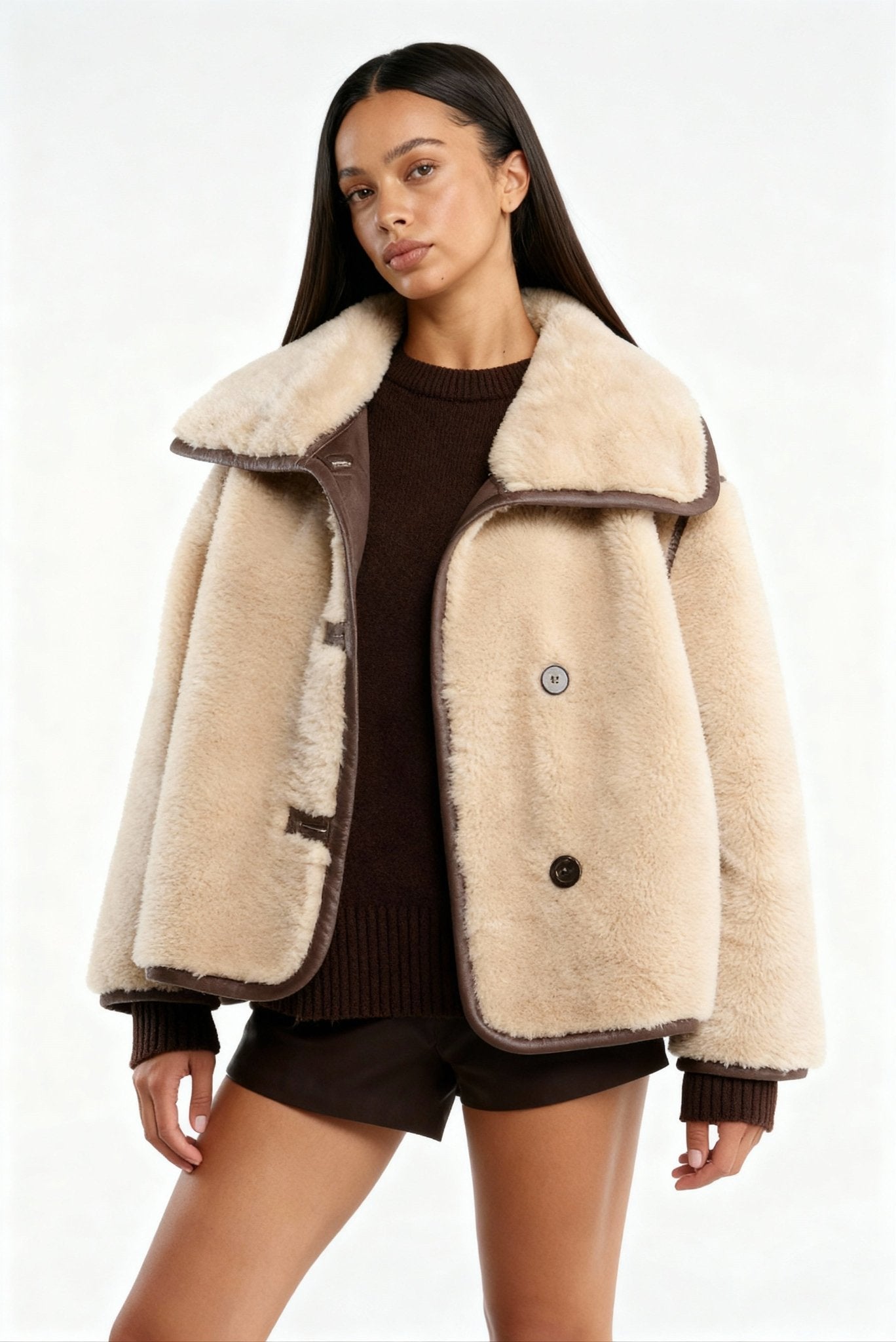 Shearling Montmártre Teddy Jacke
