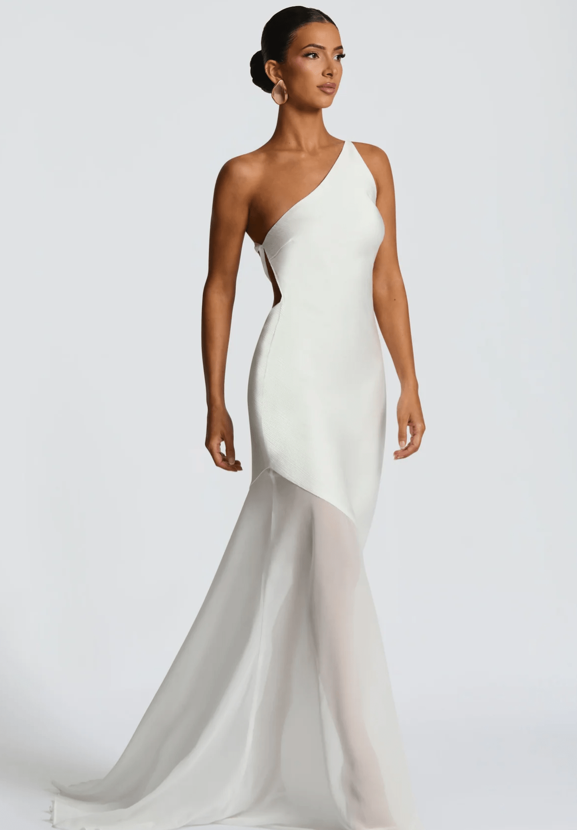 LÁ BELLE Aléthea Asym Maxi Dress