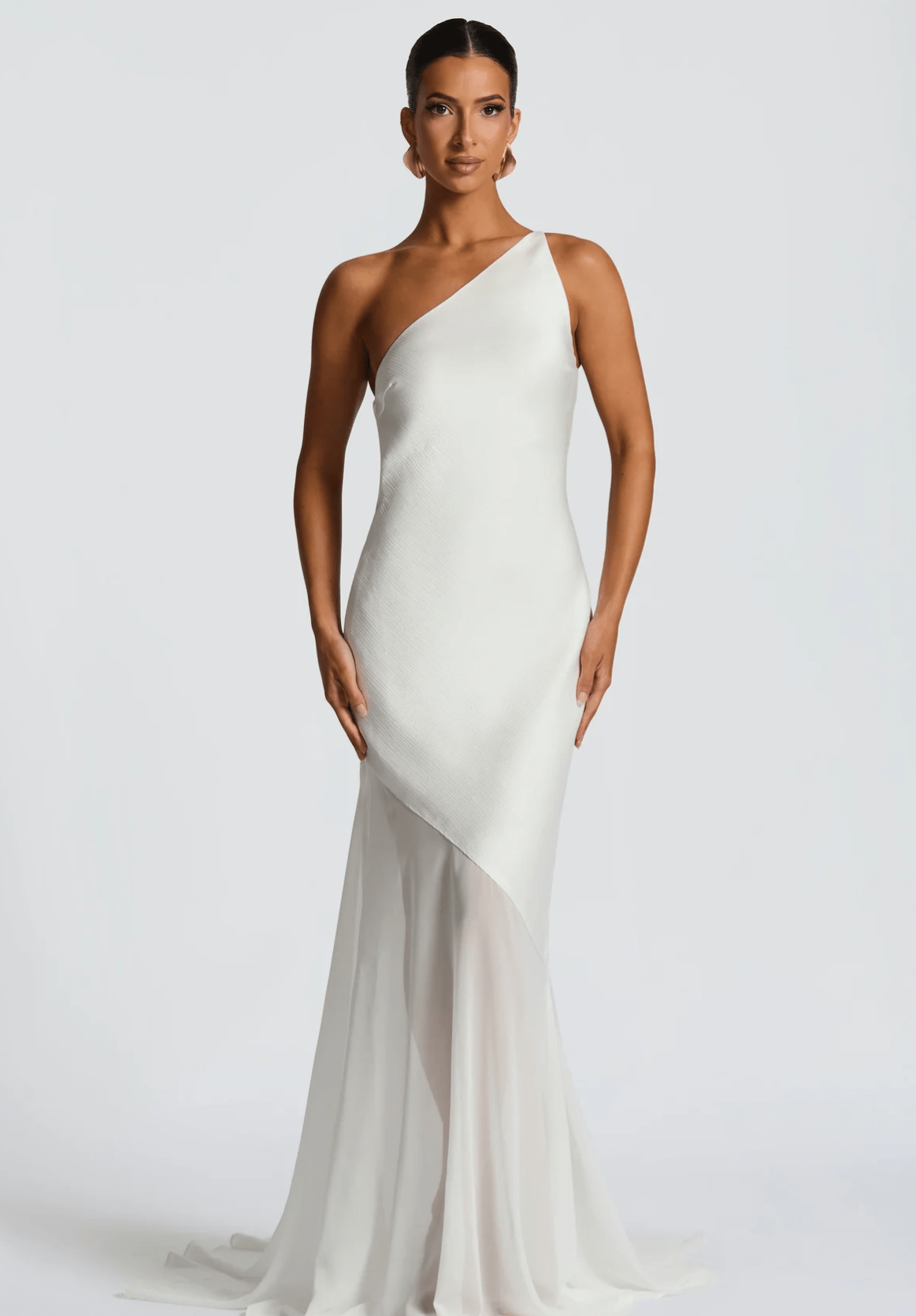 LÁ BELLE Aléthea Asym Maxi Dress