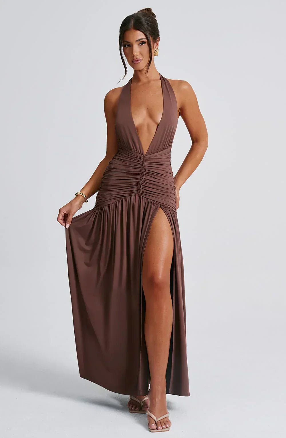 LÁ BELLE Blanche Élégance Dress
