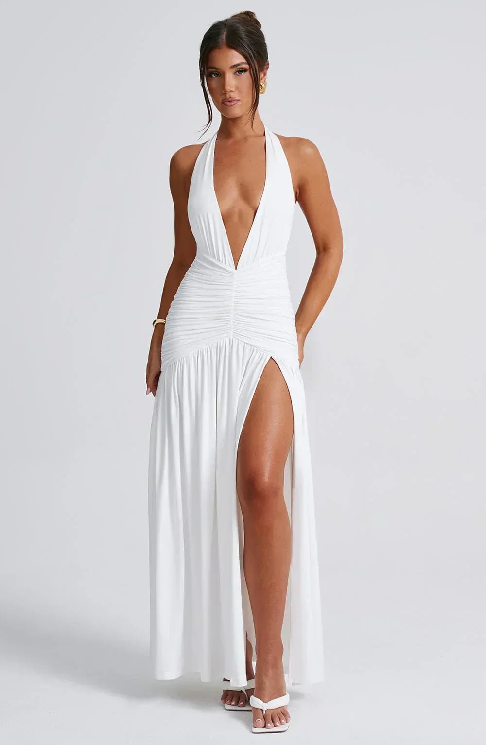 LÁ BELLE Blanche Élégance Dress