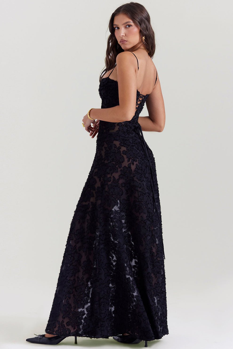 Céleste Rosace Maxi Dress