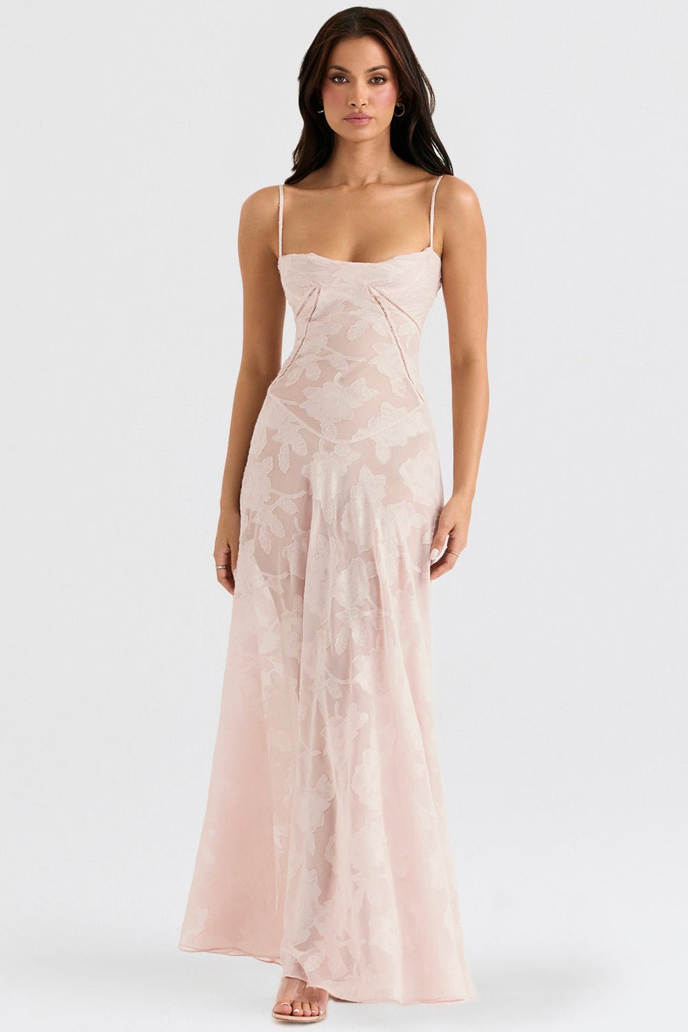 Céleste Rosace Maxi Dress