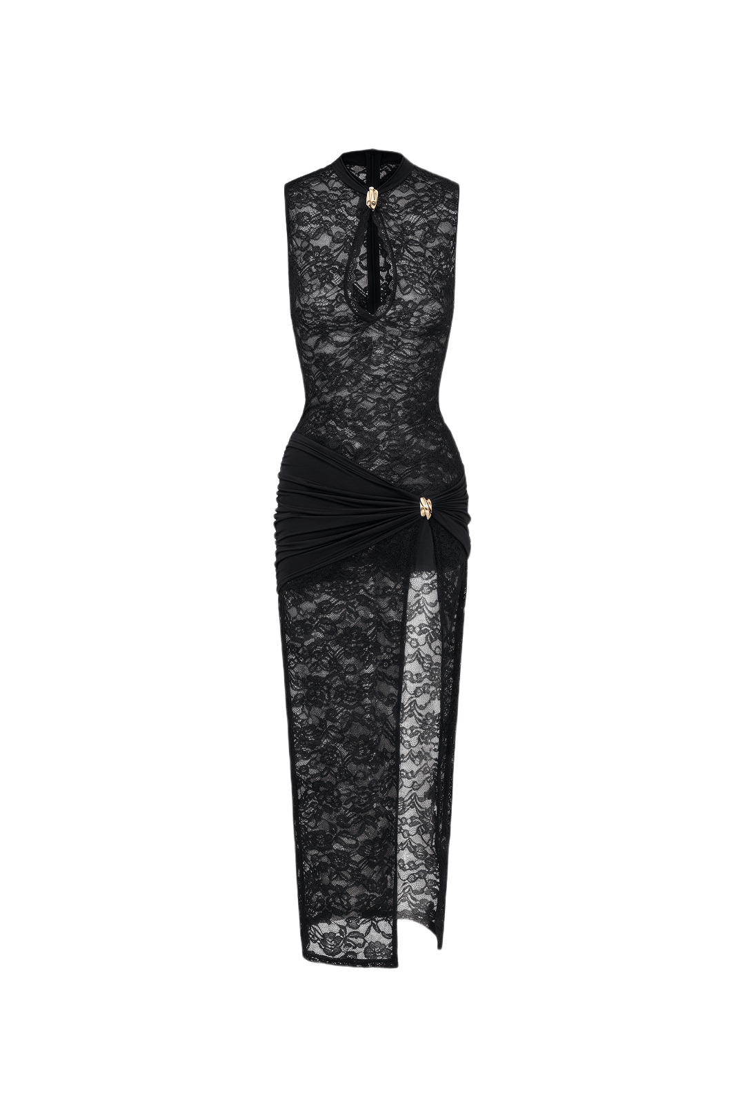 Velnoir™ Dentelle Siréne Maxi Dress
