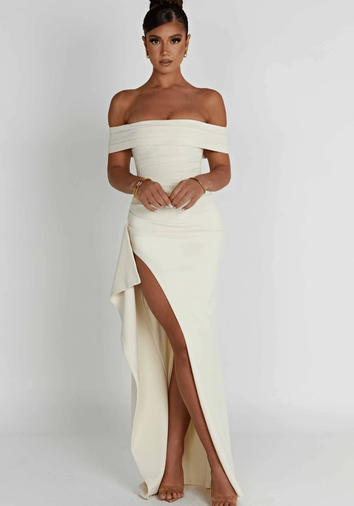 Velnoir™ Isadora Rosée Maxi Dress