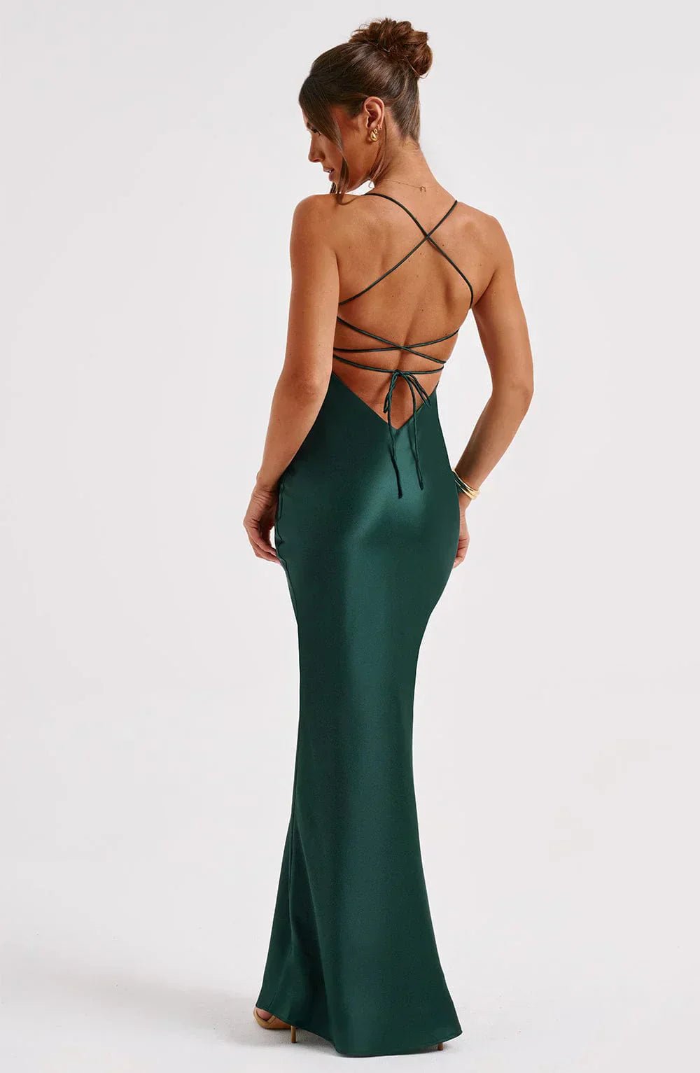 Velnoir™ L'Allure Saphire Maxi Dress