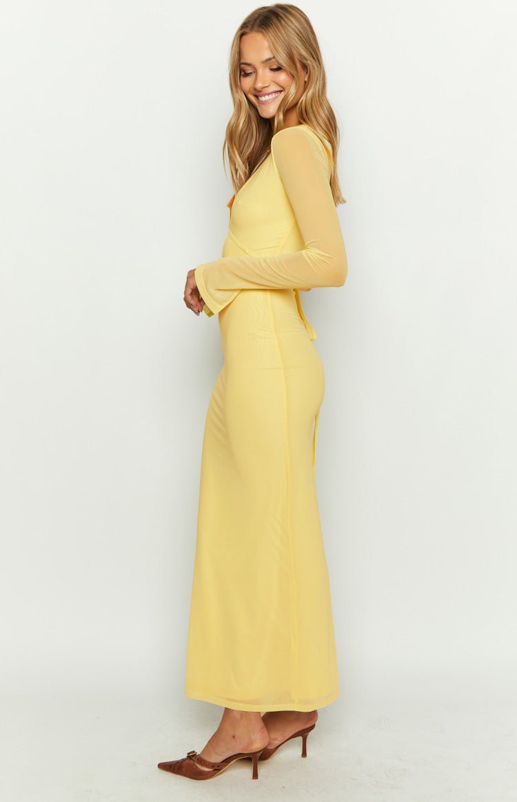 LÁ BELLE  Seraphie Deep Maxi Dress