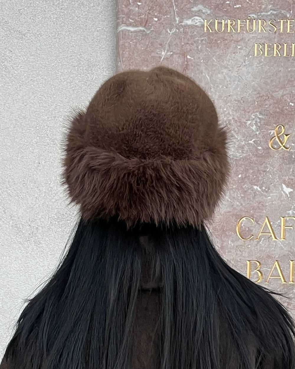 Gigié Echtfell Mütze