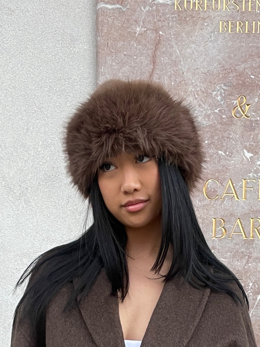 Gigié Echtfell Mütze