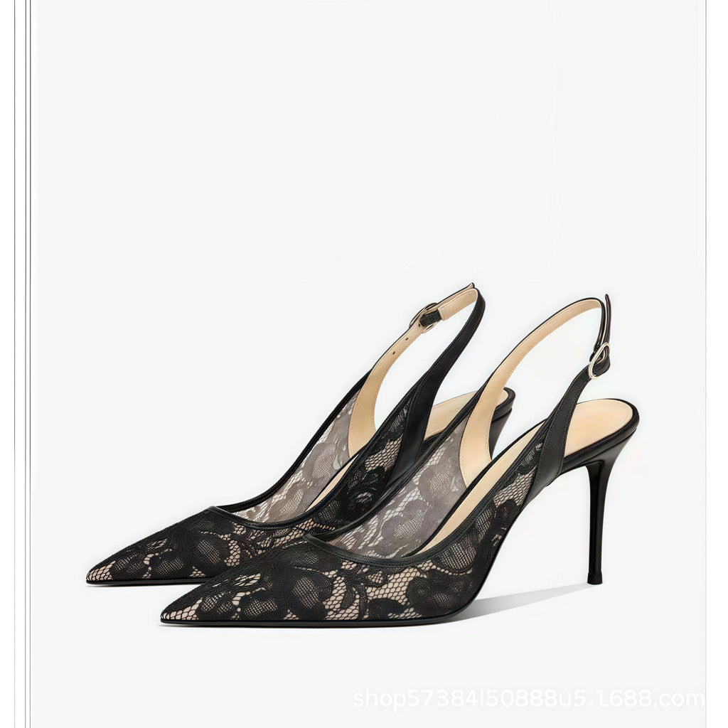 Aiguille Lacée Heels