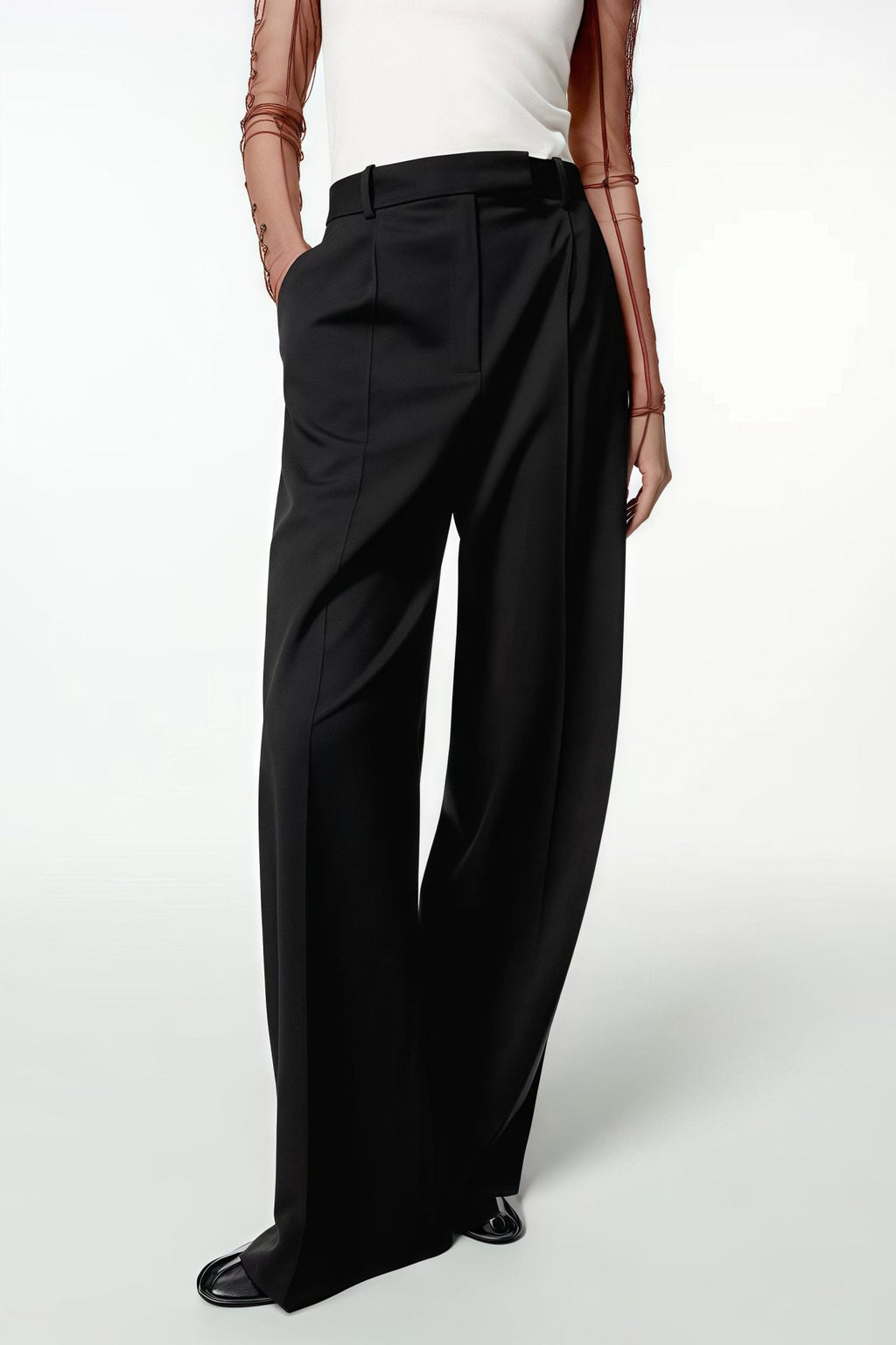 Créme Pantalon Hose