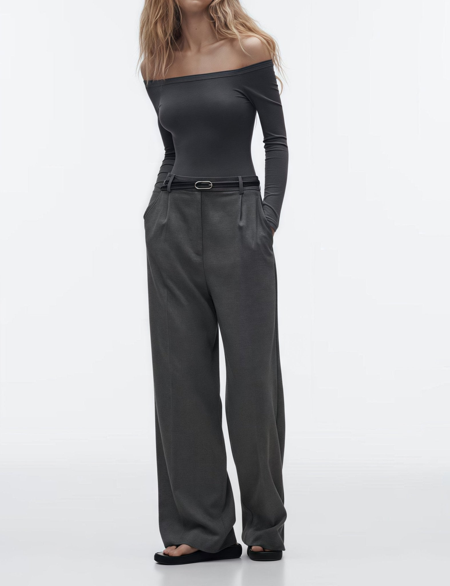 Créme Pantalon Hose