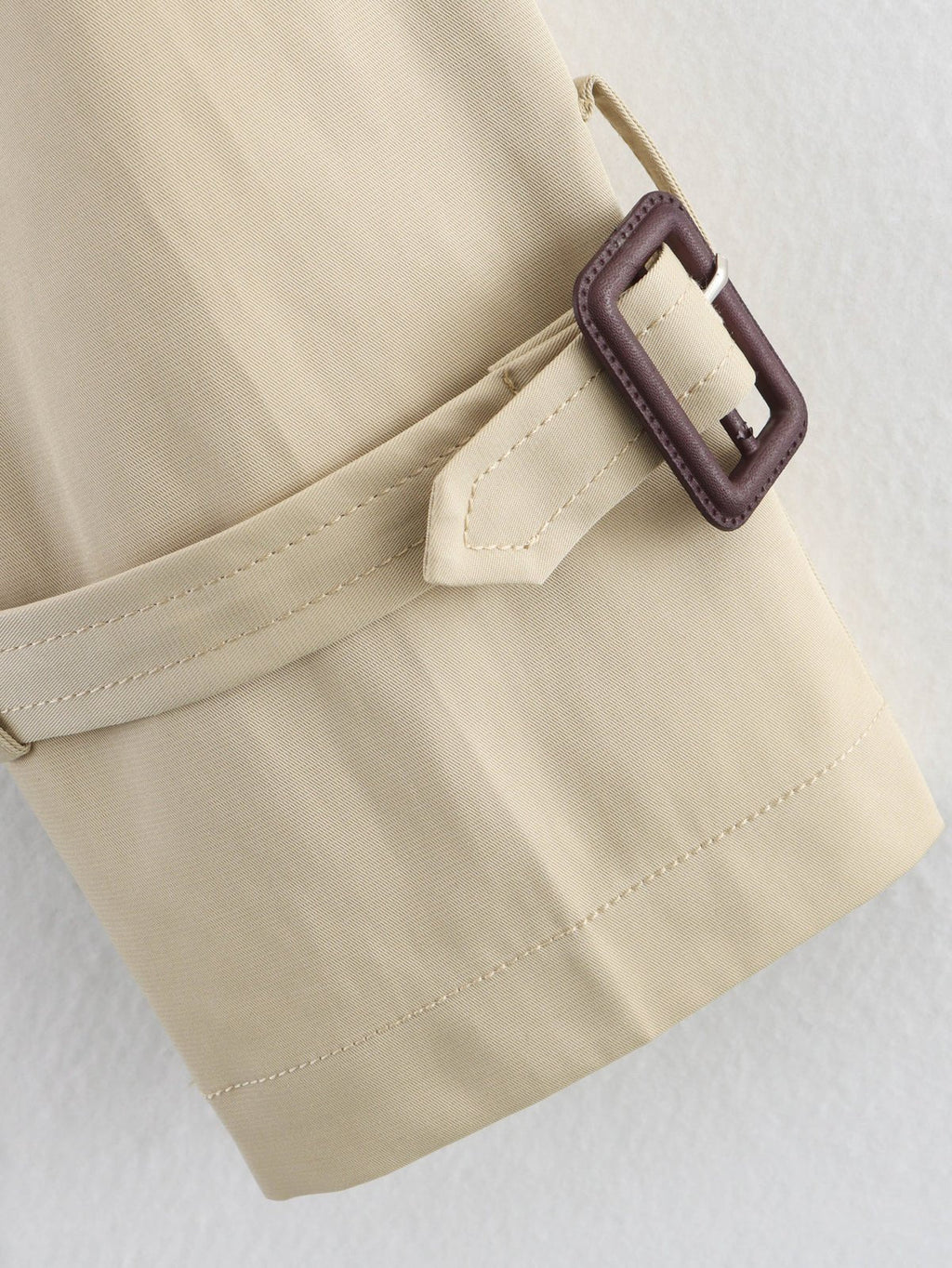 Cropped Trench Croisé Jacke