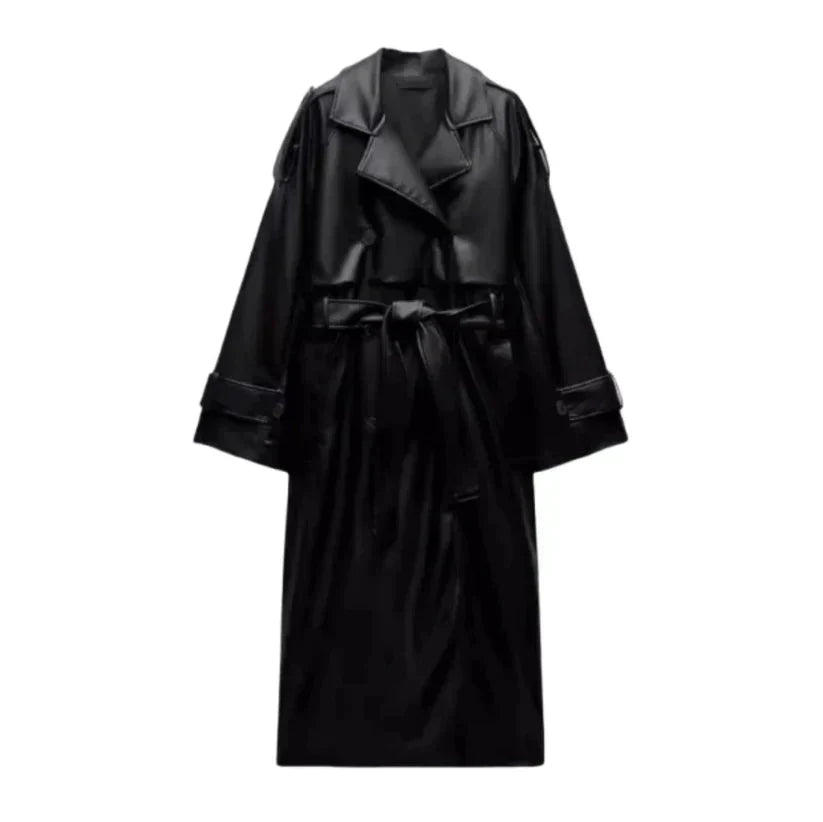 Iva Medusé Ledermantel