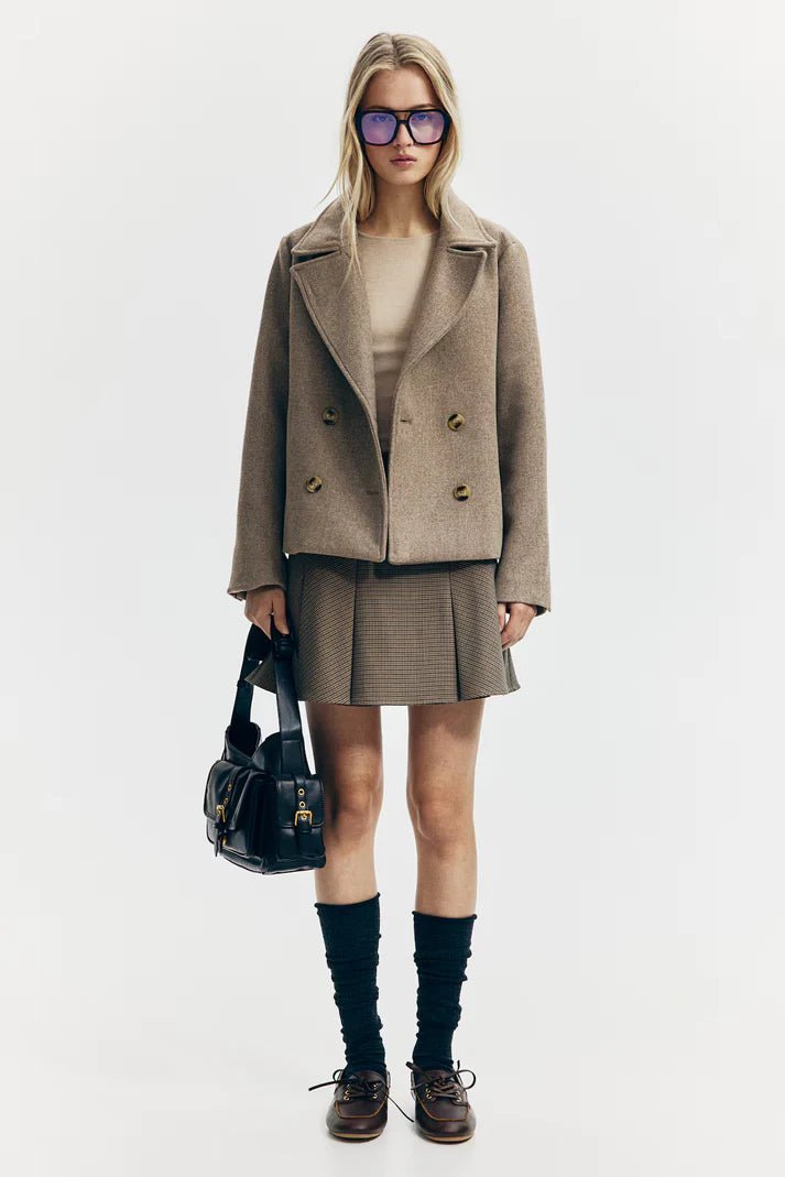 Peacoat – Taupe Mélange