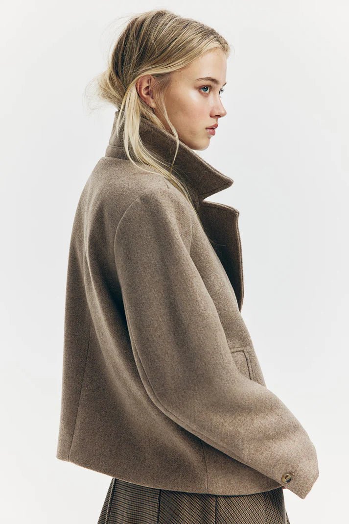 Peacoat – Taupe Mélange