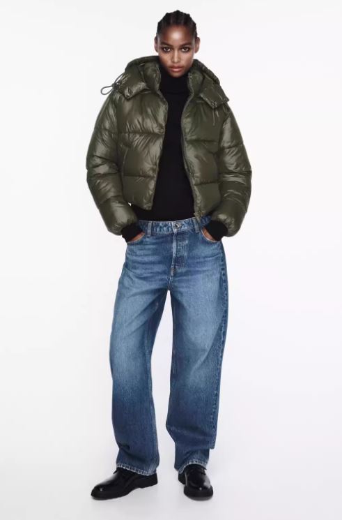 Virale Cropped Puffer