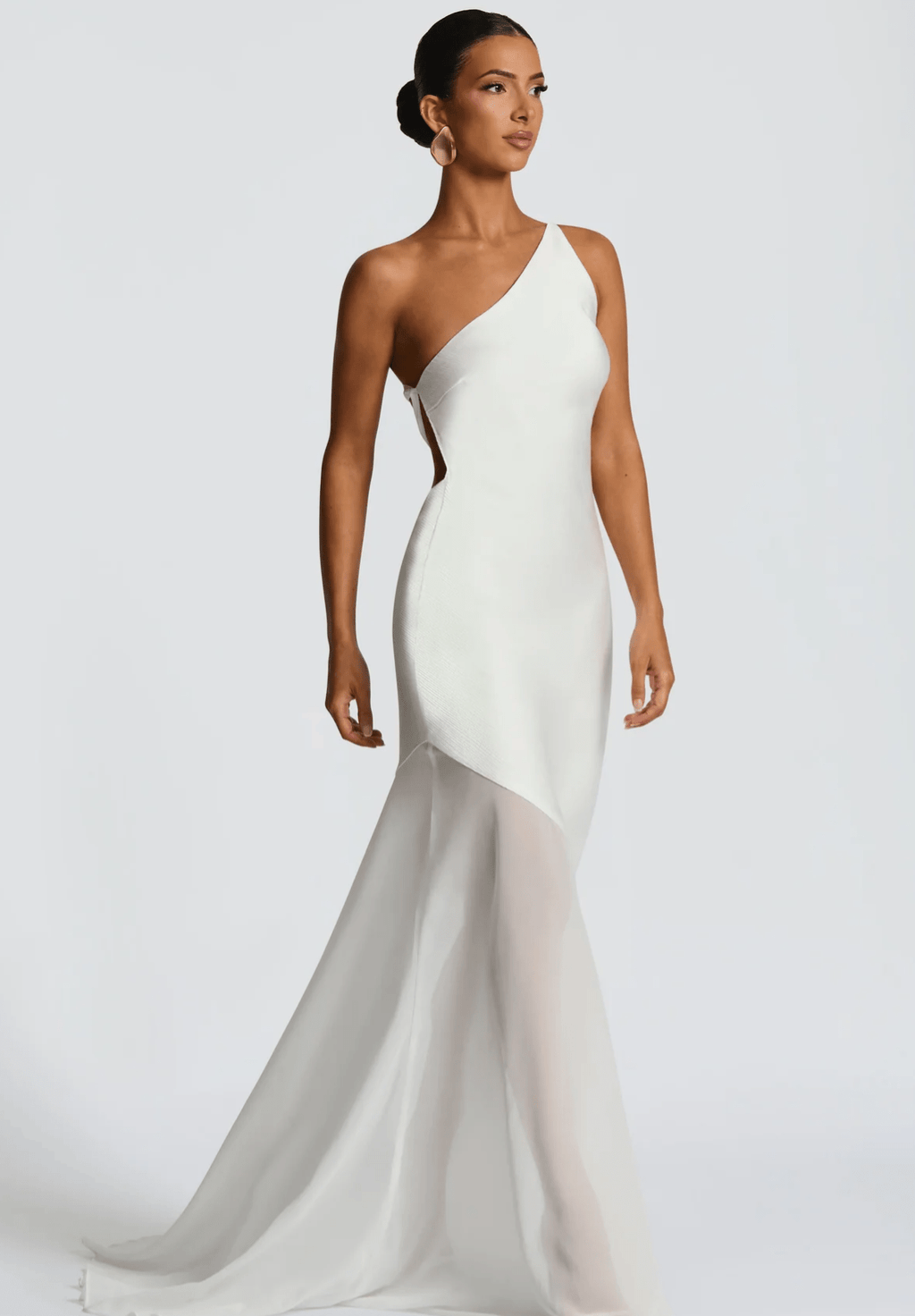LÁ BELLE Aléthea Asym Maxi Dress