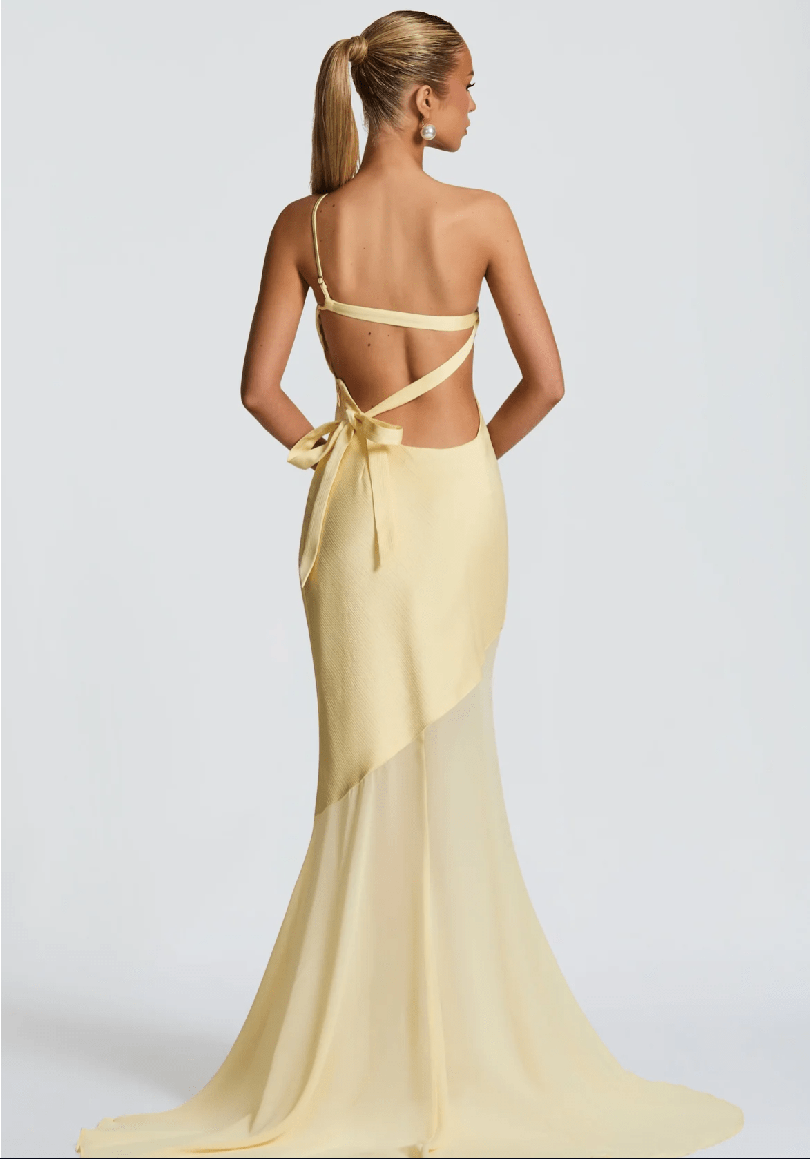 LÁ BELLE Aléthea Asym Maxi Dress