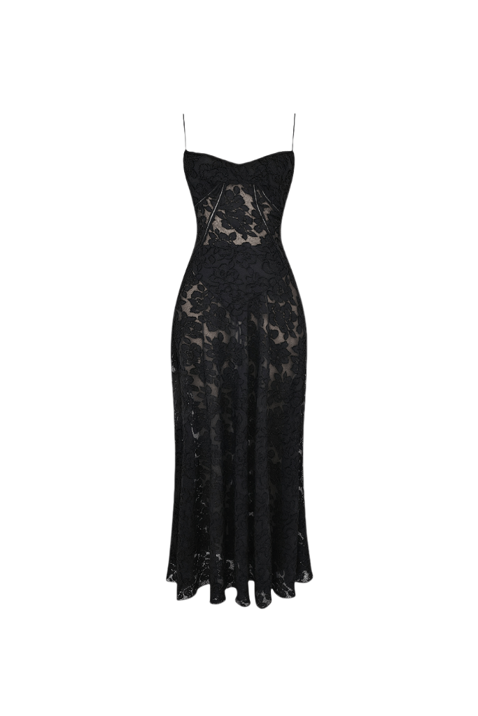 Céleste Rosace Maxi Dress