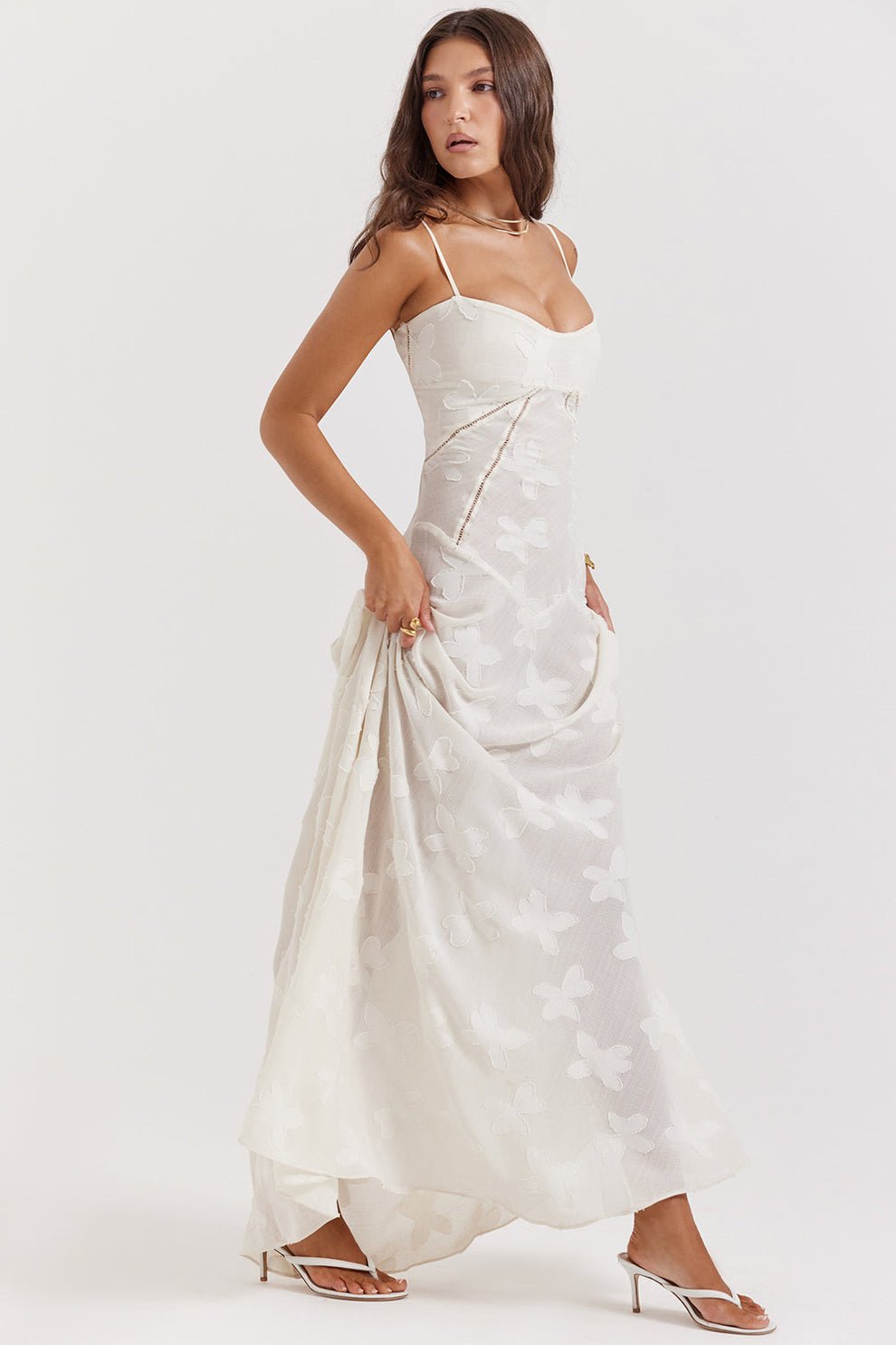 Céleste Rosace Maxi Dress