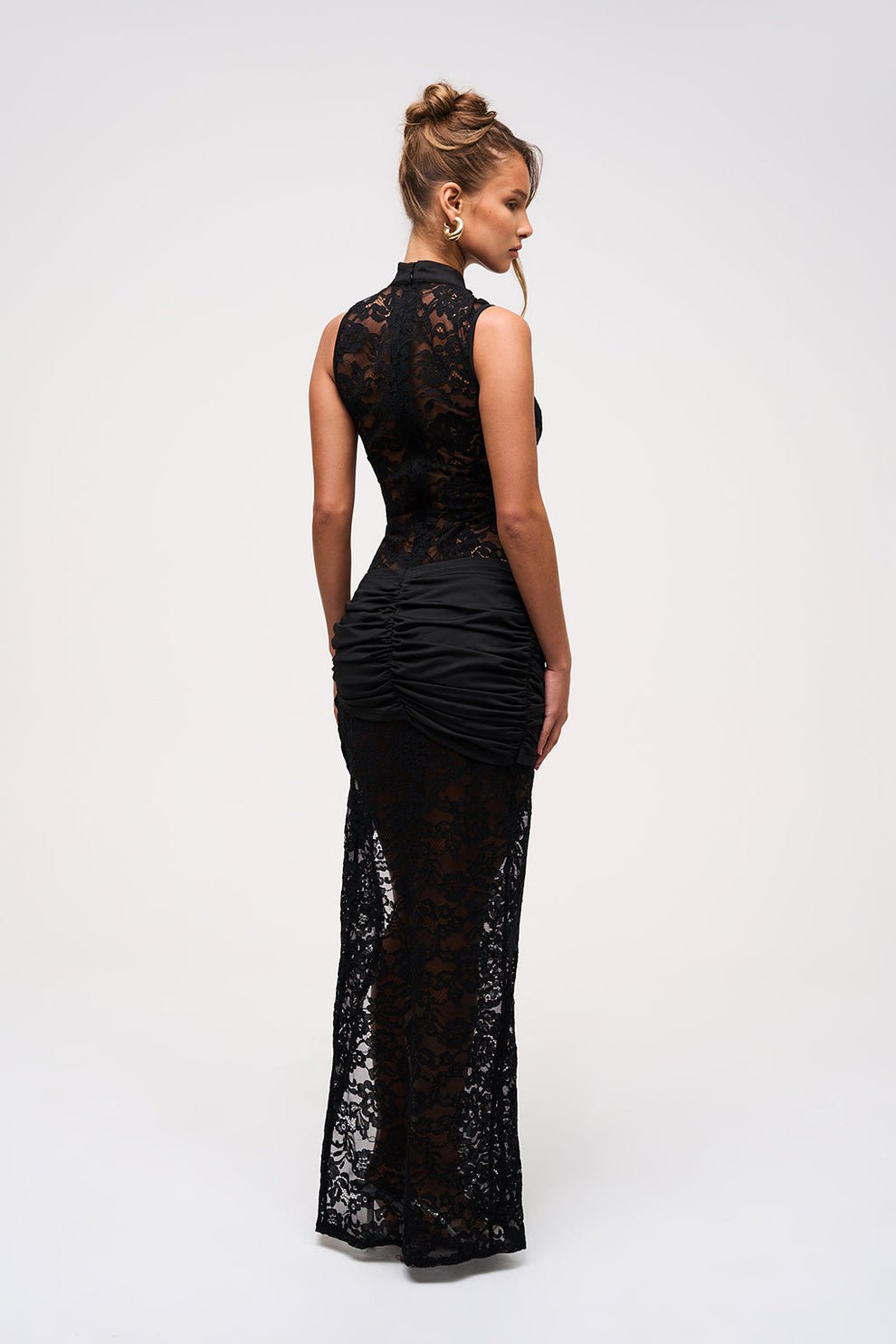 Velnoir™ Dentelle Siréne Maxi Dress