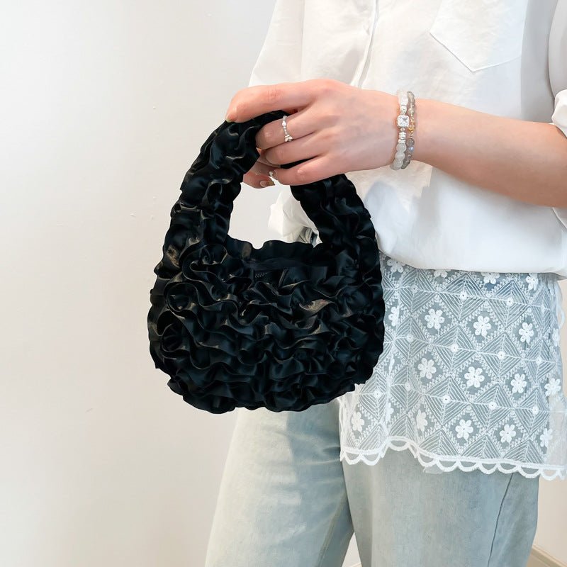 Velnoir™ Leflá Ruffle Bag