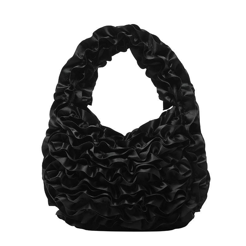 Velnoir™ Leflá Ruffle Bag
