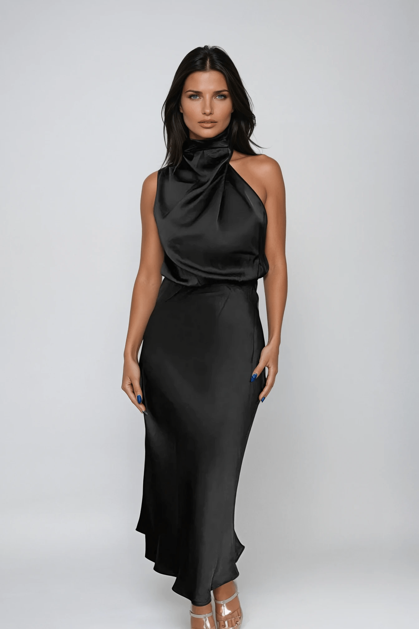 LÁ BELLE Lumiére Sablé Maxi Dress