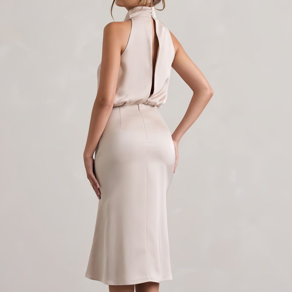 LÁ BELLE Lumiére Sablé Maxi Dress