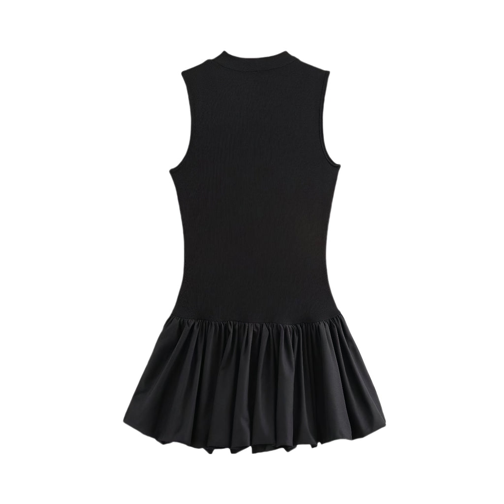 Velnoir™ Lunette Flaré Mini Dress