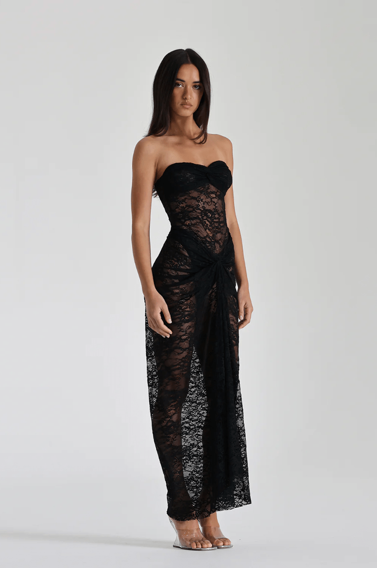 LÁ BELLE Ombre de Rose Maxi Dress