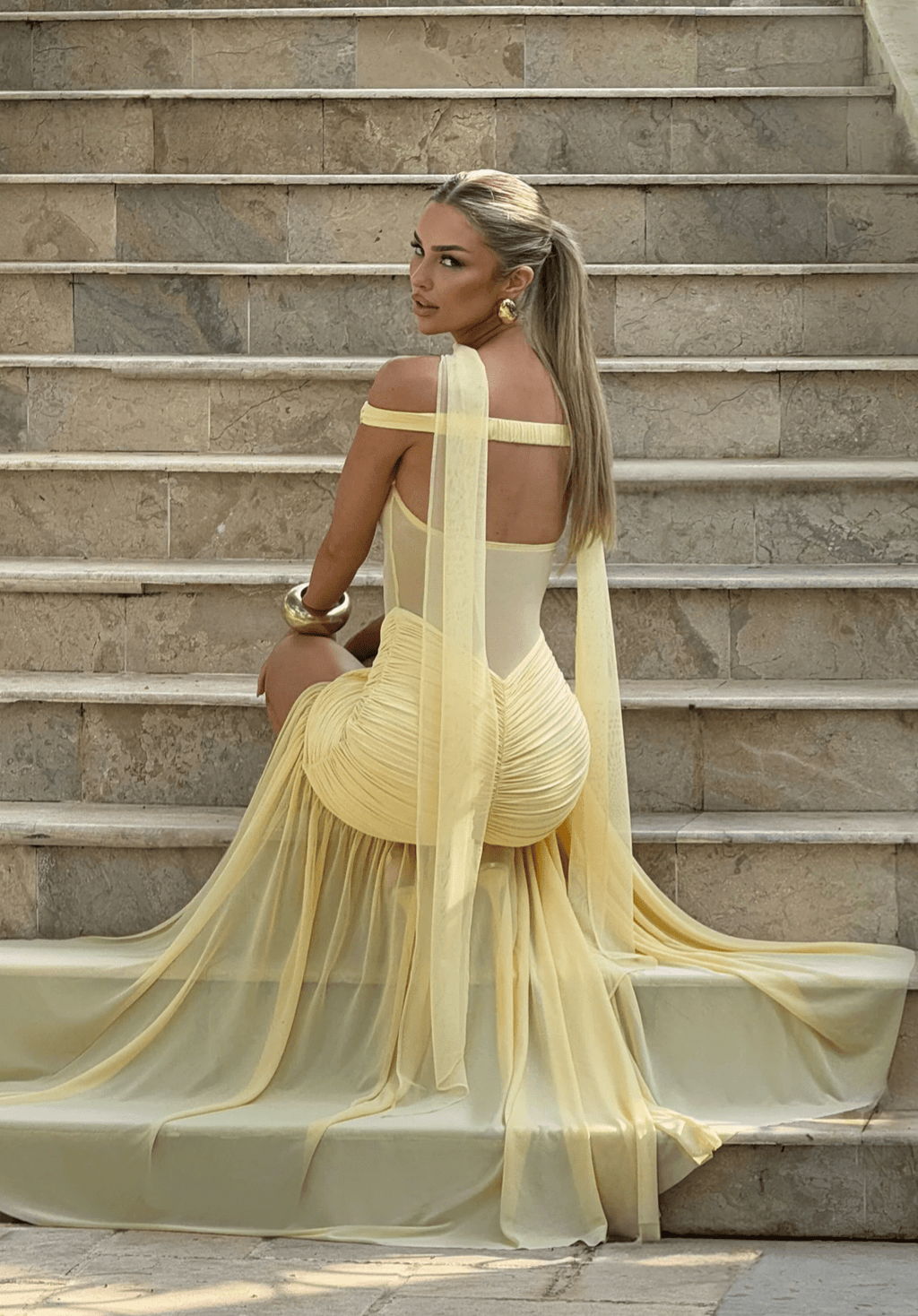 Sculpté Virelle Dress