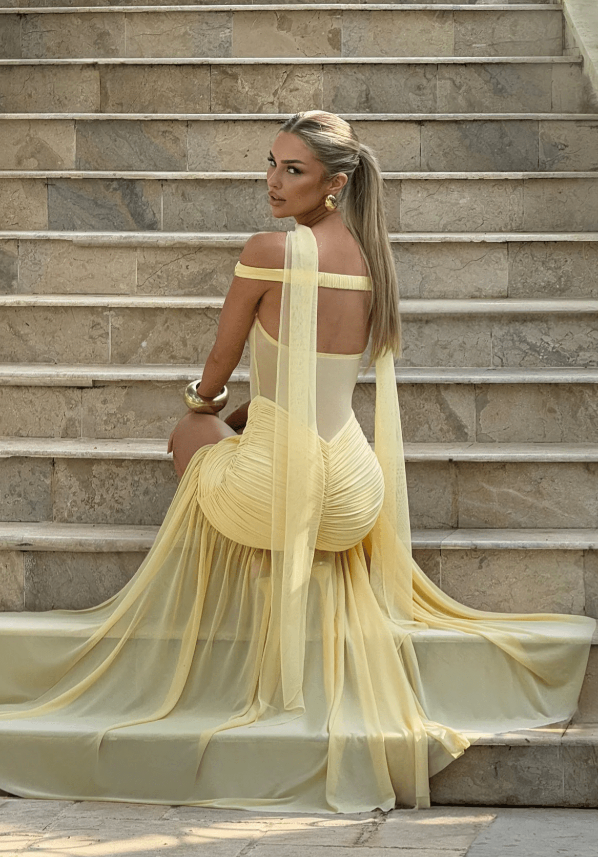 Sculpté Virelle Dress