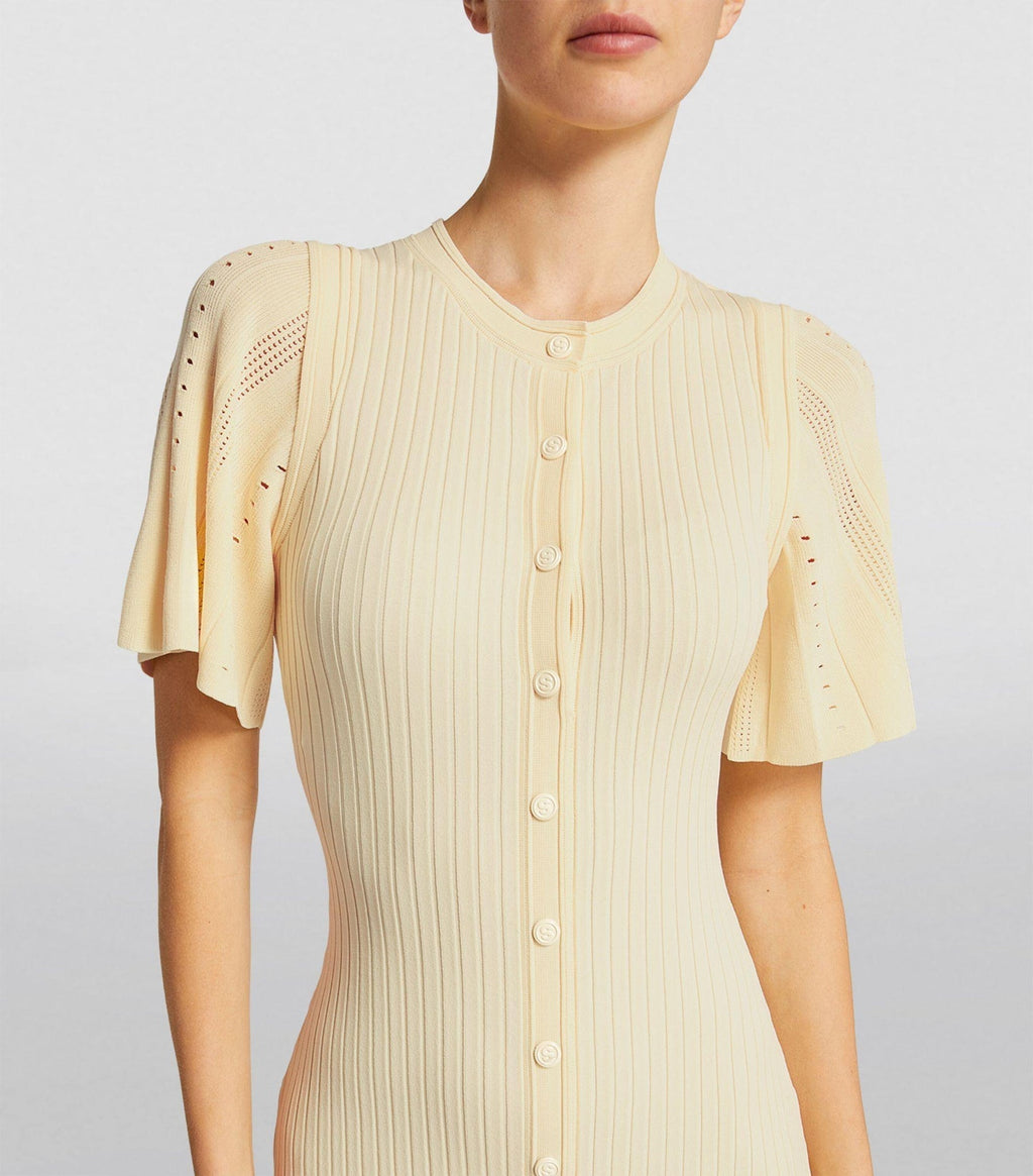 LÁ BELLE  Soléne Flouncé Dress