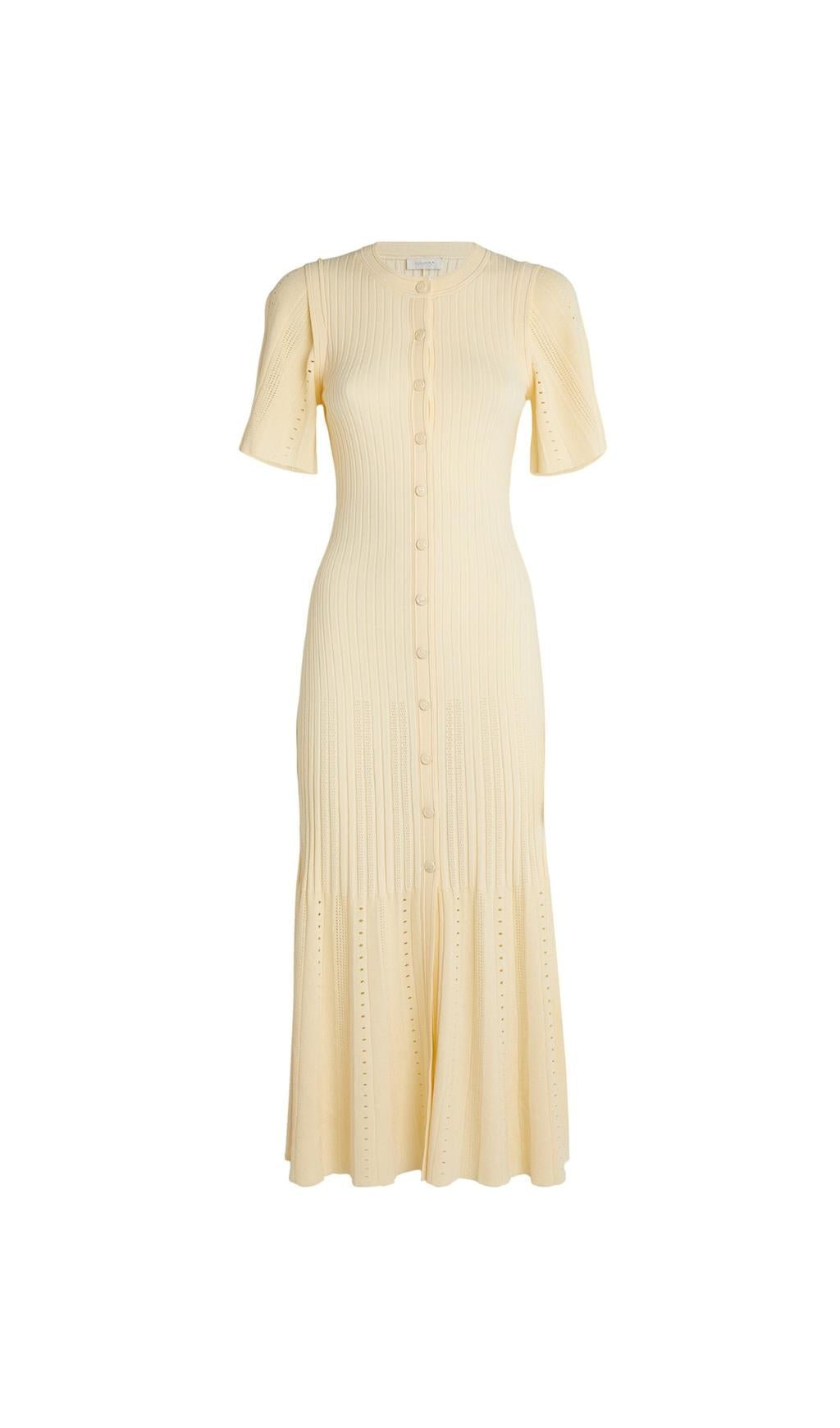 LÁ BELLE  Soléne Flouncé Dress